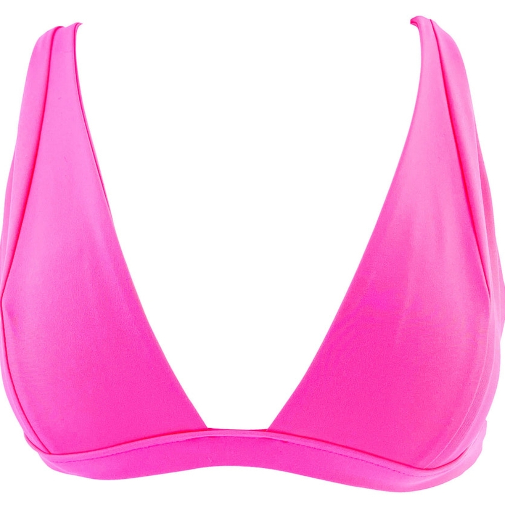 NWT sz L Heros plunge bikini top